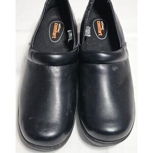 SafeTstep Comfort Slip‎ Resistant Oil Resistant Black Work Clogs Shoes mens 11